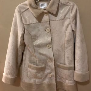 Justice sparkle coat.